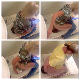 A daring cameraman records at least 8 unsuspecting women shitting in a public restroom toilet from an adjoining stall. Some girls have already finished pooping and are wiping their asses. Product visible. Vertical format video. 327MB. About 21.5 minutes.